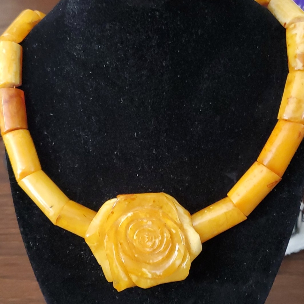 VINTAGE AMBER SET - Picture 5 of 10